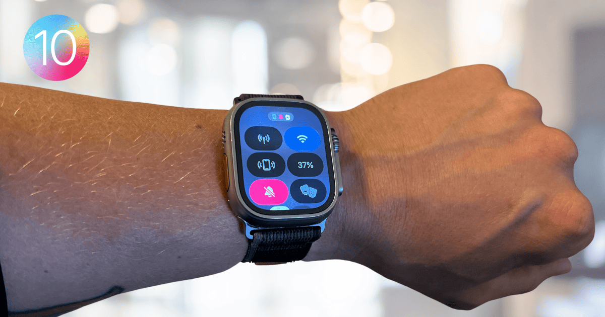 How To Access Control Panel On watchOS 10