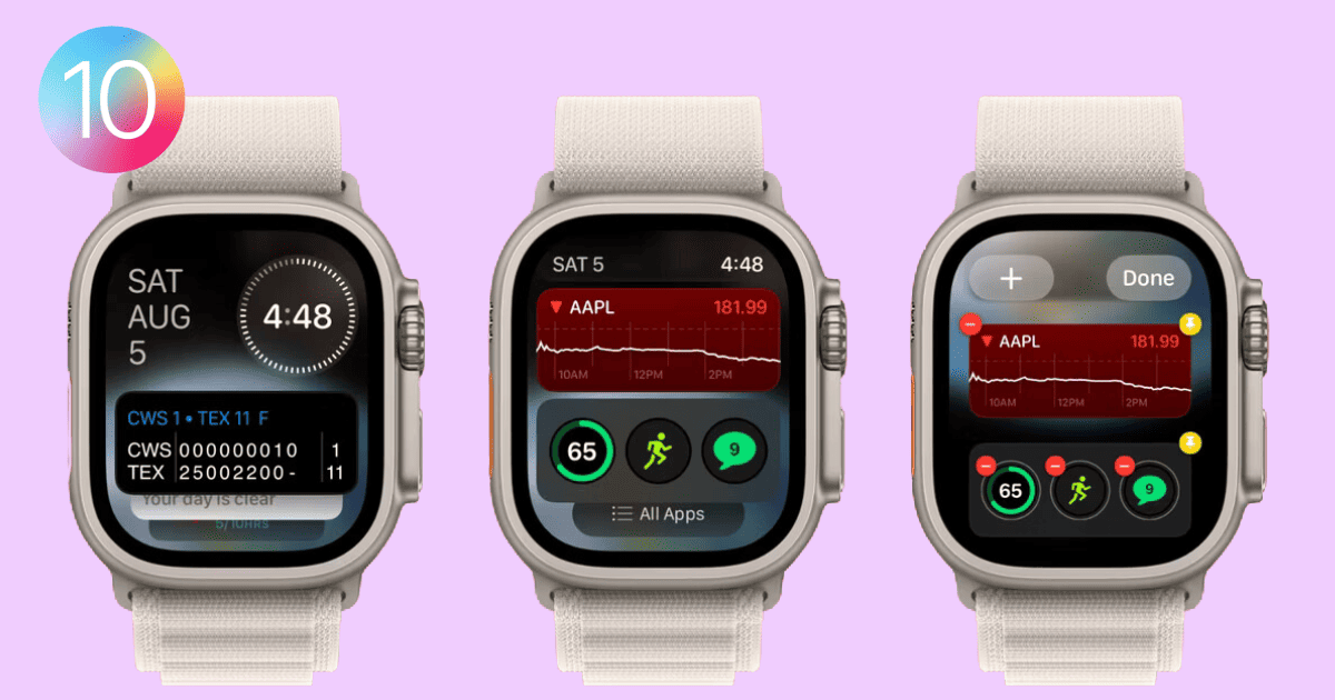 how to use smart stack on apple watch