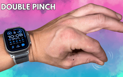 Double Pinch Apple Watch: like double tap, but on older models